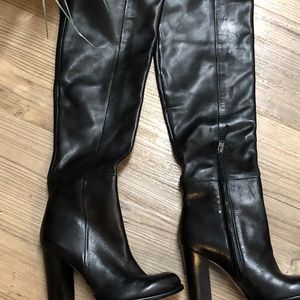NWOT Sam Edelman over the knee Leather Boots